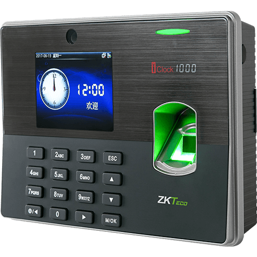 指纹识别考勤门禁终端iClock1000