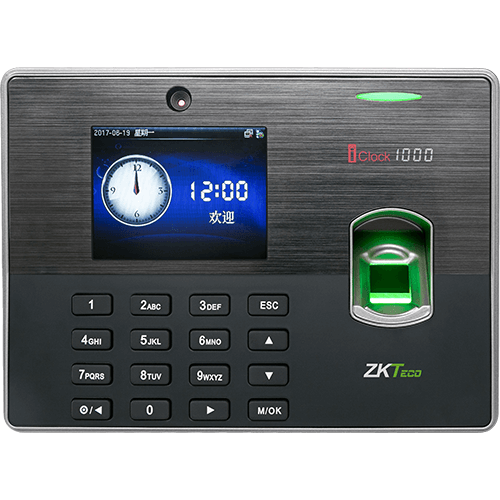 指纹识别考勤门禁终端iClock1000