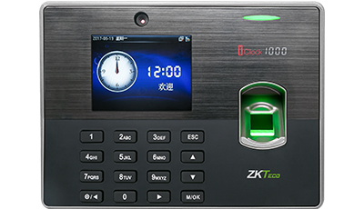 指纹识别考勤门禁终端iClock1000