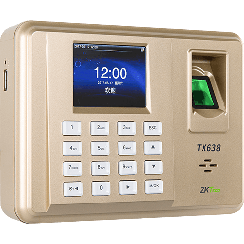 指纹识别考勤终端TX638