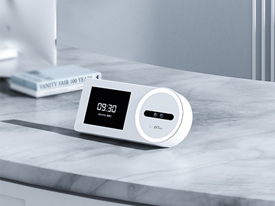 新品 ▏双目摄像面部识别考勤终端ZK-F3