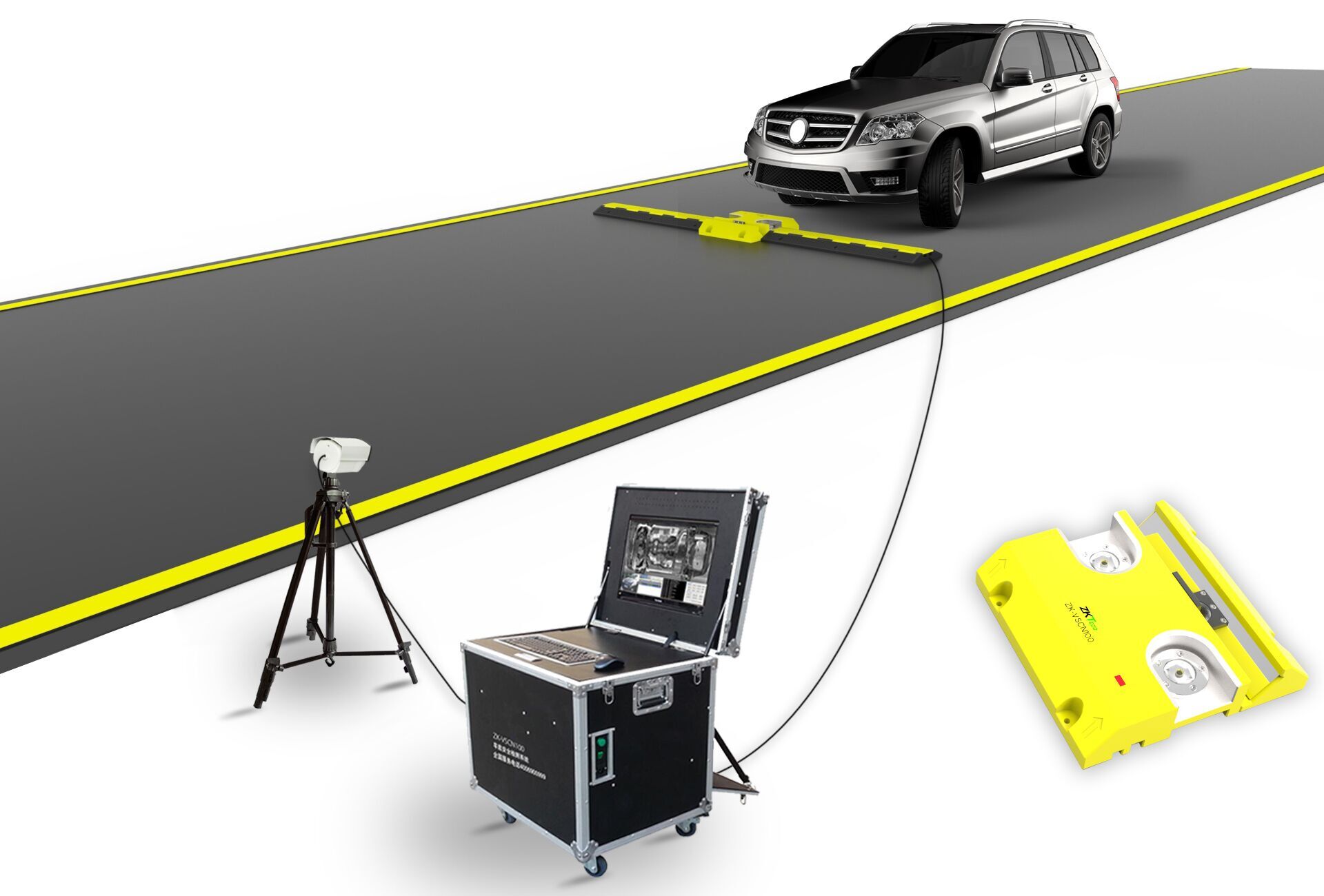 移动式车底安全检查系统ZK-VSCN100