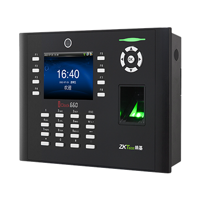 指纹识别考勤门禁终端iClock660