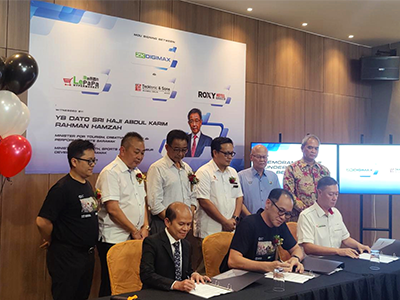 熵基科技旗下公司ZKDIGIMAX与Tecktonic & Sons Group签署智慧零售领域合作协议