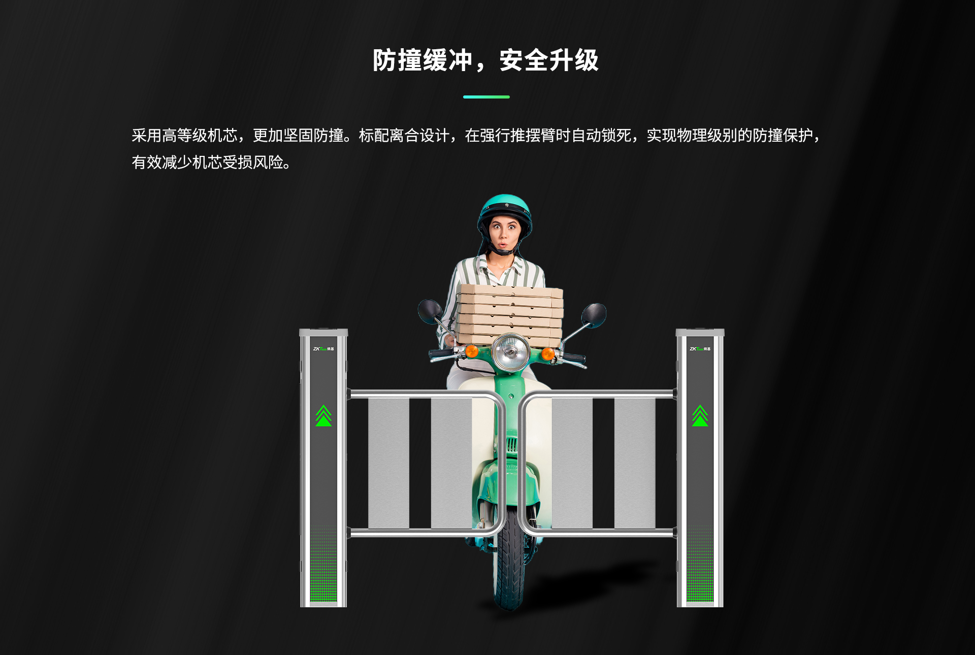 熵基智能通道闸系列产品图片